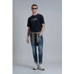 Lufian Joy Smart Jean Erkek Pantolon Slim Fit Mavi