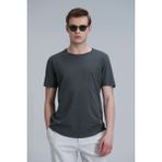 Lufian Junya Erkek Basic Tişört - Yeşil - XXL