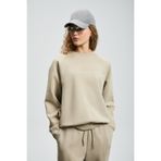 Lufian Kadın Alıce Örme Sweatshırt 122030016 Bej
