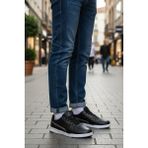 Lufian Kinetix Lukas Pu Erkek Sneakers Spor Ayakkabı - Siyah
