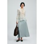 Lufian Lace Kadın Kazak Krem - XL