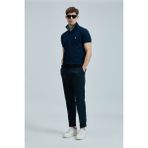 Lufian Laon Smart Erkek Polo T-Shirt 111040206 - Lacivert - 2XL