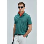 Lufian Laon Smart Erkek Polo Tişört Ördek Yeşili - XS