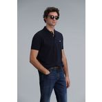 Lufian Laon Smart Erkek Polo Tişört Slim Fit Lacivert