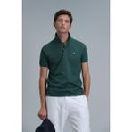 Lufian Laon Smart Erkek Polo Tişört Slim Fit Ördek Yeşili - 2XL