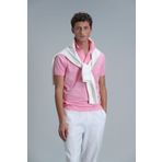 Lufian Laon Smart Erkek Polo Tişört Slim Fit Pembe