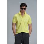 Lufian Laon Smart Erkek Polo Tişört Slim Fit Sarı