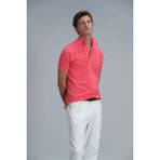 Lufian Laon Smart Erkek Polo Tişört Slim Fit - Şeker Pembe - XL