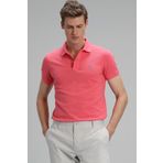 Lufian Laon Spor Polo Koyu Pembe Erkek T-Shirt
