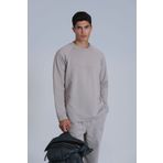 Lufian Lınes Erkek Sweatshirt Taş