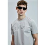 Lufian Logolu Streç Pamuklu Regular Fit Bisiklet Yaka T Shirt Erkek T SHİRT 111020240