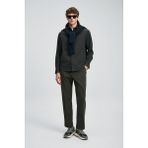 Lufian Lord Erkek Basic Gömlek Regular Fit - Haki - 4XL