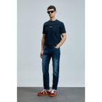 Lufian Lorenzo Smart Jean Erkek Pantolon Slim Fit Mavi - -- - 31 / 30