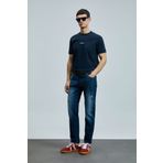 Lufian Lorenzo Smart Jean Erkek Pantolon Slim Fit Mavi