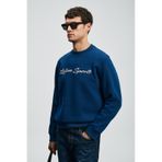 Lufian Loved Erkek Sweatshirt Saks Saks 112030170100240 Saks Mavi