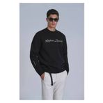 Lufian Loved Erkek Sweatshirt Siyah