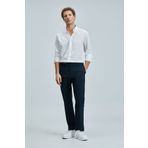 Lufian Lukaso Smart Erkek Chino Pantolon Slim Fit Lacivert