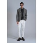 Lufian Marcel Spor Erkek Blazer Ceket Slim Fit Tarçın - 50