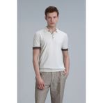 Lufian Mark Erkek Kazak - Krem - 2XL