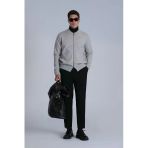 Lufian Minimalist Oversize Fermuarlı Uzun Kol Erkek Hırka