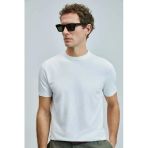Lufian Minimalist Regular Fit Kısa Kol Erkek T-Shirt - Günlük Şıklık