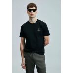 Lufian Minimalist Yuvarlak Yaka Kısa Kol Erkek T-Shirt - Günlük Stil