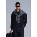 Lufian Moon Erkek Kazak - Lacivert - 3XL