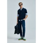 Lufian Moreno Smart Jean Erkek Pantolon Straight Fit Mavi - 31 / 30