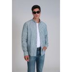 Lufian New Erkek Basic Gömlek Regular Fit - 2XL - Yeşil