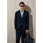 Lufian Noa Spor Erkek Blazer Ceket Slim Fit Lacivert - 48