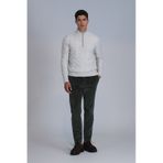Lufian Onka Spor Erkek Chino Pantolon Slim Fit Yeşil Yeşil 112190309100600 Yeşil
