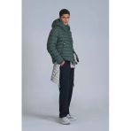 Lufian Oversize Kapüşonlu Erkek Kışlık Mont - Minimalist Tasarım