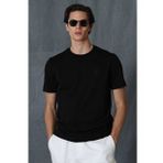 Lufian Pablo Modern Grafik 111020144 Siyah Erkek T-shirt