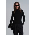 Lufian Pamela Kadın Kazak Siyah - XL