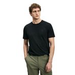 Lufian Pamuklu Standart Fit Logolu Bisiklet Yaka T Shirt Erkek T SHİRT 111020318