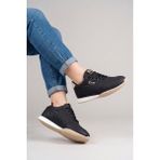 Lufian Papuçcity Dvmd 03440 Kadın Sneakers Spor Ayakkabı - Siyah