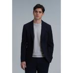 Lufian Peler Spor Erkek Blazer Ceket Slim Fit Lacivert - 56