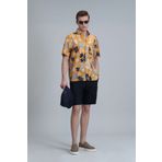 LUFIAN Peler Spor Erkek Chino Şort Slim Fit Lacivert