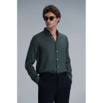 Lufian Pitaya Erkek Keten Gömlek Comfort Fit Yeşil Yeşil 111010611100600 Yeşil