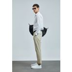 Lufian Plus Smart Erkek Chino Pantolon Slim Fit Deve Tüyü