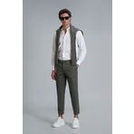 Lufian Plus Smart Erkek Chino Pantolon Slim Fit Yeşil
