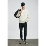 Lufian Quel Spor Jean Erkek Pantolon Slim Fit Koyu Gri - 40 / 30
