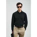 Lufian Rocky Smart Erkek Polo Tişört - Siyah - XS