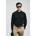 Lufian Rocky Smart Erkek Polo Tişört Siyah
