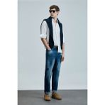 Lufian Salvator Smart Jean Erkek Pantolon Slim Fit Mavi - 38 / 32