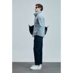 Lufian Samuel Smart Erkek Chino Pantolon Slim Fit - Lacivert - 48