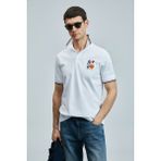 Lufian Sansa Smart Erkek Polo Tişört - 2XL - Beyaz