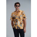 Lufian Shen Erkek Basic Gömlek Regular Fit Sarı