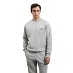 Lufian Sigma Erkek Sweatshirt, Gri, 3XL Beden