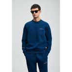 Lufian Sıgma Erkek Sweatshirt Saks Saks 112030186100240 Saks Mavi